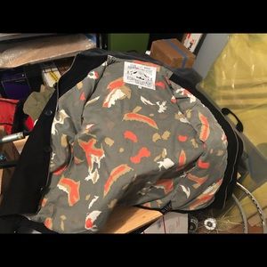 POLER BLACK JACKET SIZE SMALL AWESOME LINING